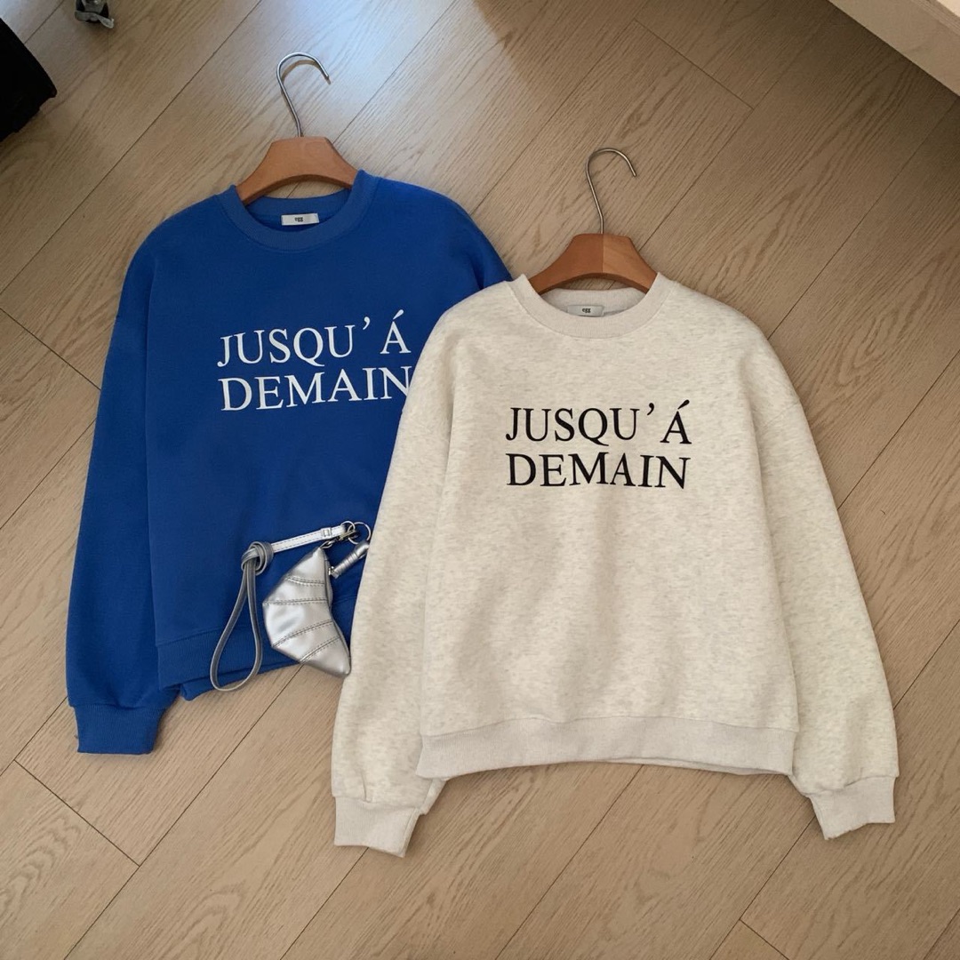 egg jusqu字母卫衣